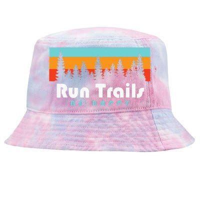 Running Definition Funny Runner Tie-Dyed Bucket Hat