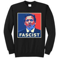 Ron Desantis Fascist Portrait Bad Florida Governor Sweatshirt