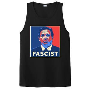 Ron Desantis Fascist Portrait Bad Florida Governor PosiCharge Competitor Tank