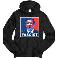 Ron Desantis Fascist Portrait Bad Florida Governor Tie Dye Hoodie