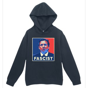 Ron Desantis Fascist Portrait Bad Florida Governor Urban Pullover Hoodie