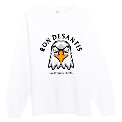 Ron Desantis For President 2024 Premium Crewneck Sweatshirt