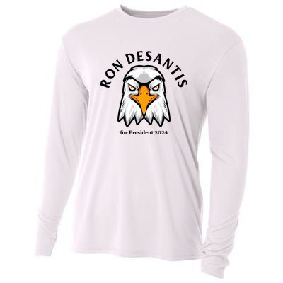 Ron Desantis For President 2024 Cooling Performance Long Sleeve Crew