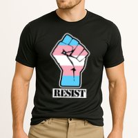 Resist Demigirl Fist Flag Cooling Performance Crew T-Shirt