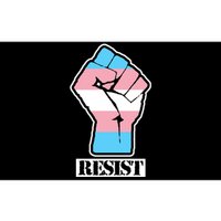 Resist Demigirl Fist Flag Bumper Sticker