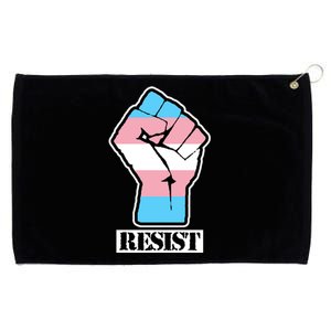 Resist Demigirl Fist Flag Grommeted Golf Towel