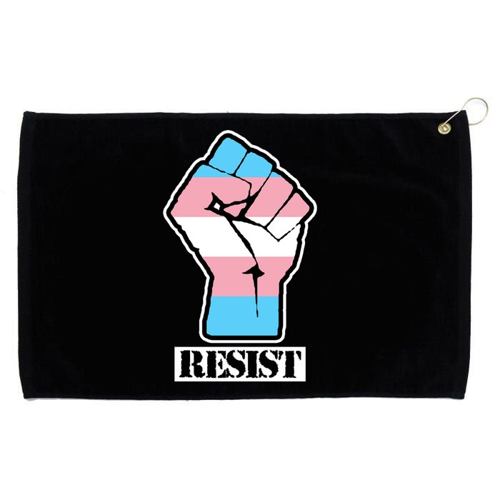 Resist Demigirl Fist Flag Grommeted Golf Towel