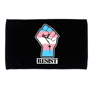 Resist Demigirl Fist Flag Microfiber Hand Towel