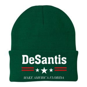 Ron Desantis For President 2024 Election Proud Republican Knit Cap Winter Beanie