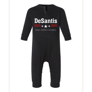 Ron Desantis For President 2024 Election Proud Republican Infant Fleece One Piece