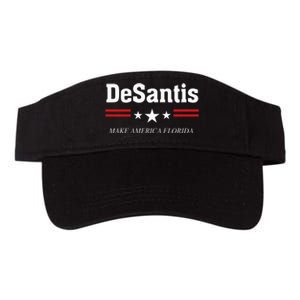 Ron Desantis For President 2024 Election Proud Republican Valucap Bio-Washed Visor