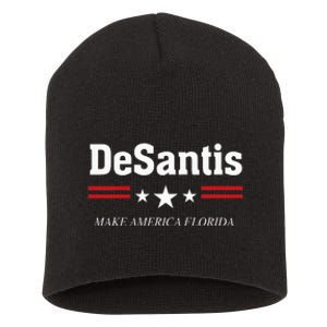 Ron Desantis For President 2024 Election Proud Republican Short Acrylic Beanie