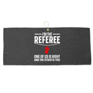 Referee Design For Sports Ref Gag Referee Large Microfiber Waffle Golf Towel