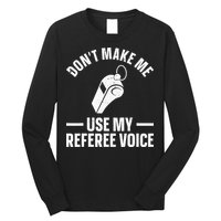 Referee Design For Reffing Ref Sport Referee Long Sleeve Shirt