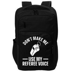 Referee Design For Reffing Ref Sport Referee Impact Tech Backpack