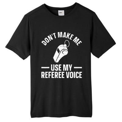 Referee Design For Reffing Ref Sport Referee Tall Fusion ChromaSoft Performance T-Shirt