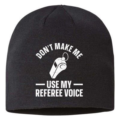 Referee Design For Reffing Ref Sport Referee Sustainable Beanie