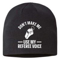 Referee Design For Reffing Ref Sport Referee Sustainable Beanie