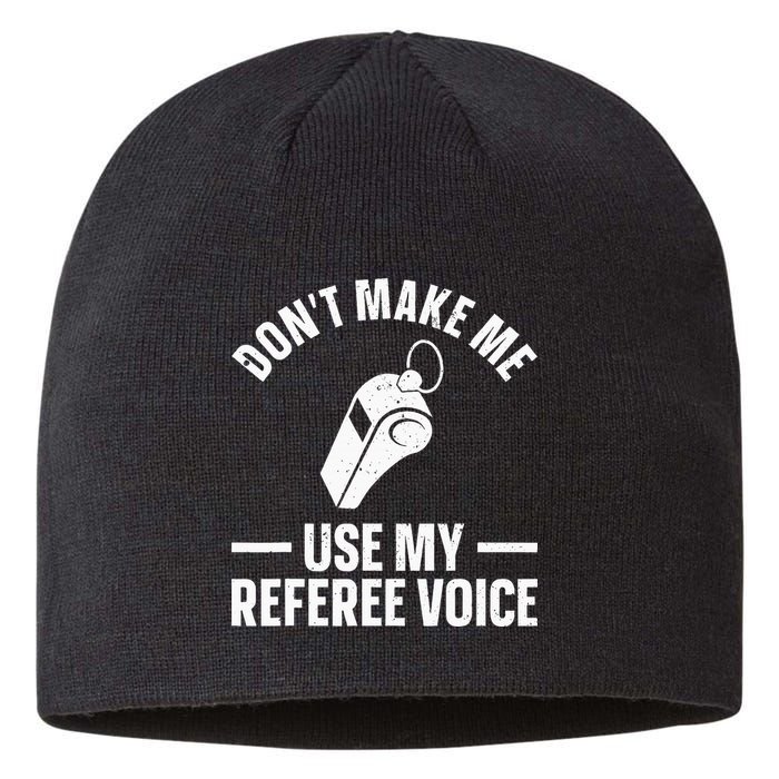 Referee Design For Reffing Ref Sport Referee Sustainable Beanie