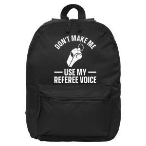 Referee Design For Reffing Ref Sport Referee 16 in Basic Backpack