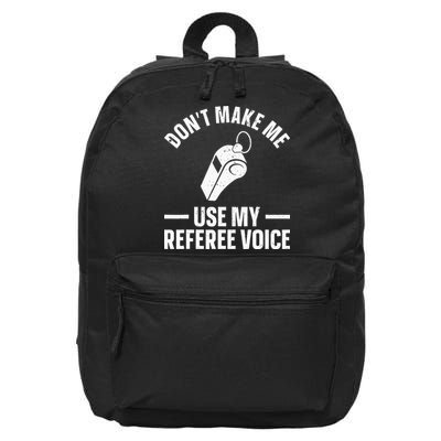Referee Design For Reffing Ref Sport Referee 16 in Basic Backpack