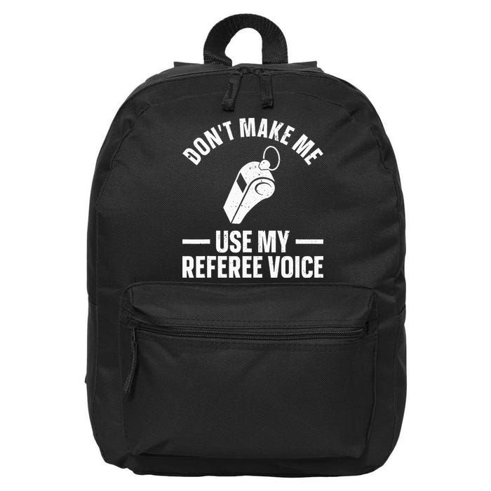 Referee Design For Reffing Ref Sport Referee 16 in Basic Backpack