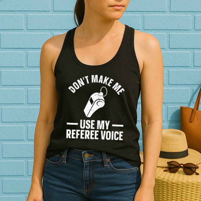 Referee Design For Reffing Ref Sport Referee Womens Tank Top