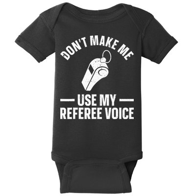Referee Design For Reffing Ref Sport Referee Baby Bodysuit