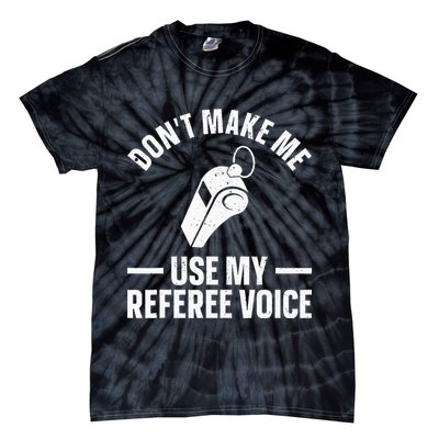 Referee Design For Reffing Ref Sport Referee Tie-Dye T-Shirt