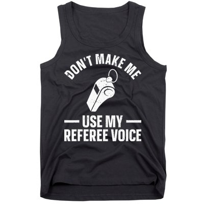 Referee Design For Reffing Ref Sport Referee Tank Top