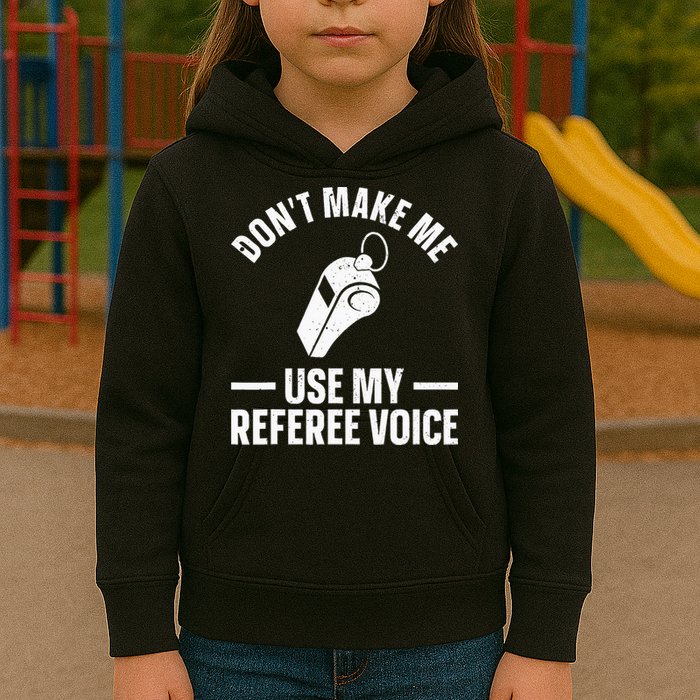 Referee Design For Reffing Ref Sport Referee Kids Hoodie