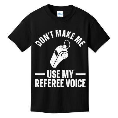 Referee Design For Reffing Ref Sport Referee Kids T-Shirt