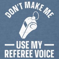 Referee Design For Reffing Ref Sport Referee Garment-Dyed Sweatshirt