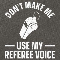 Referee Design For Reffing Ref Sport Referee Cotton Canvas Backpack