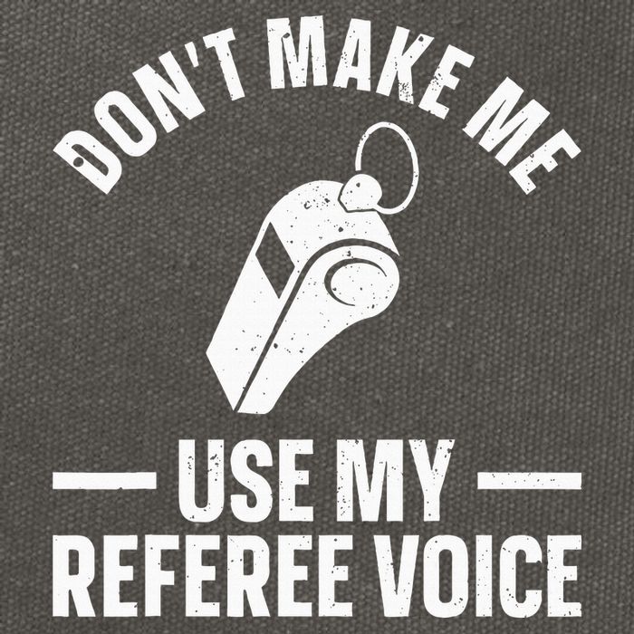 Referee Design For Reffing Ref Sport Referee Cotton Canvas Backpack
