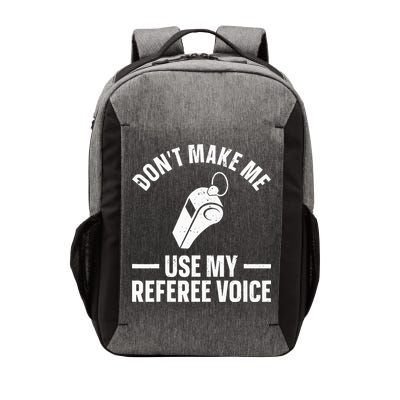 Referee Design For Reffing Ref Sport Referee Vector Backpack