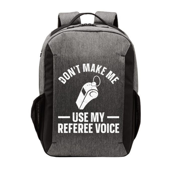 Referee Design For Reffing Ref Sport Referee Vector Backpack