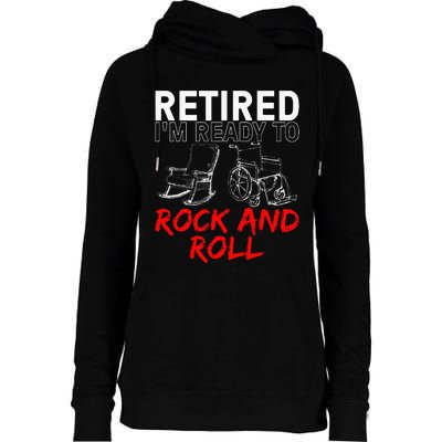 Retirement Design For Retired Women Retirement Womens Funnel Neck Pullover Hood