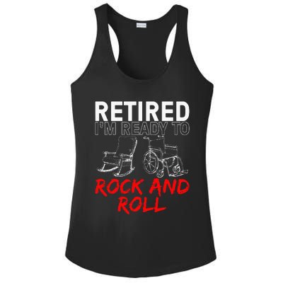 Retirement Design For Retired Women Retirement Ladies PosiCharge Competitor Racerback Tank