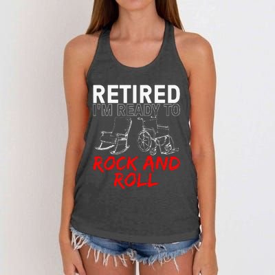 Retirement Design For Retired Women Retirement Women's Knotted Racerback Tank