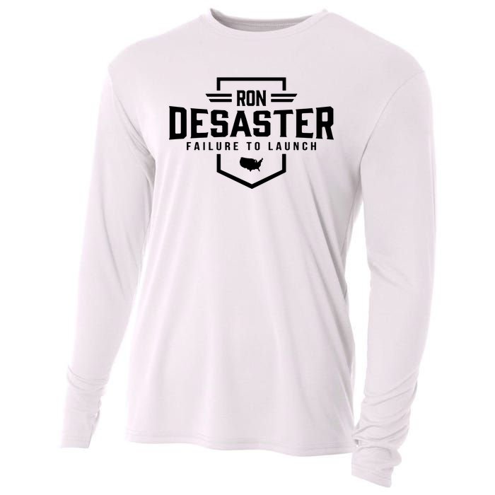 Ron DeSaster Failure To Launch Ron DeSantis For President 2024 Cooling Performance Long Sleeve Crew