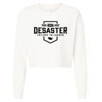 Ron DeSaster Failure To Launch Ron DeSantis For President 2024 Cropped Pullover Crew