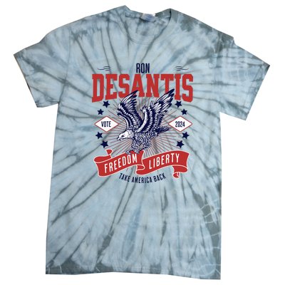 Ron Desantis For President 2024 Tie-Dye T-Shirt