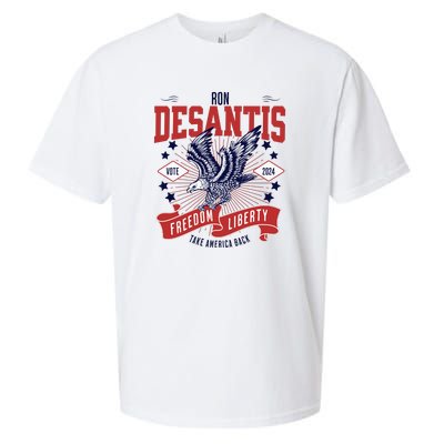 Ron Desantis For President 2024 Sueded Cloud Jersey T-Shirt