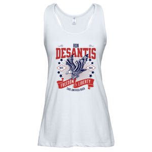 Ron Desantis For President 2024 Ladies Essential Flowy Tank