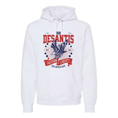 Ron Desantis For President 2024 Premium Hoodie