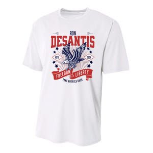 Ron Desantis For President 2024 Performance Sprint T-Shirt