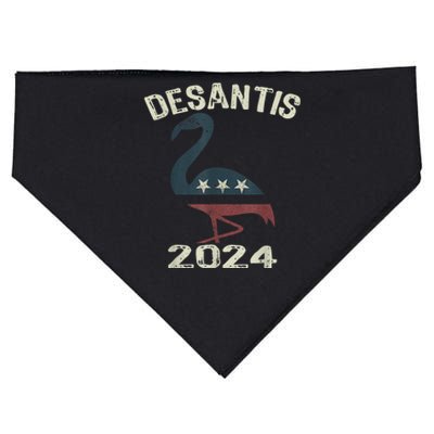 Ron DeSantis For President 2024 Flamingo DeSantis 2024 USA-Made Doggie Bandana