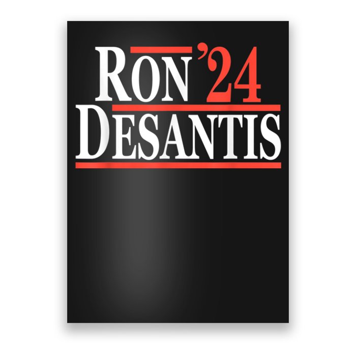 Ron DeSantis For President In 2024 Poster