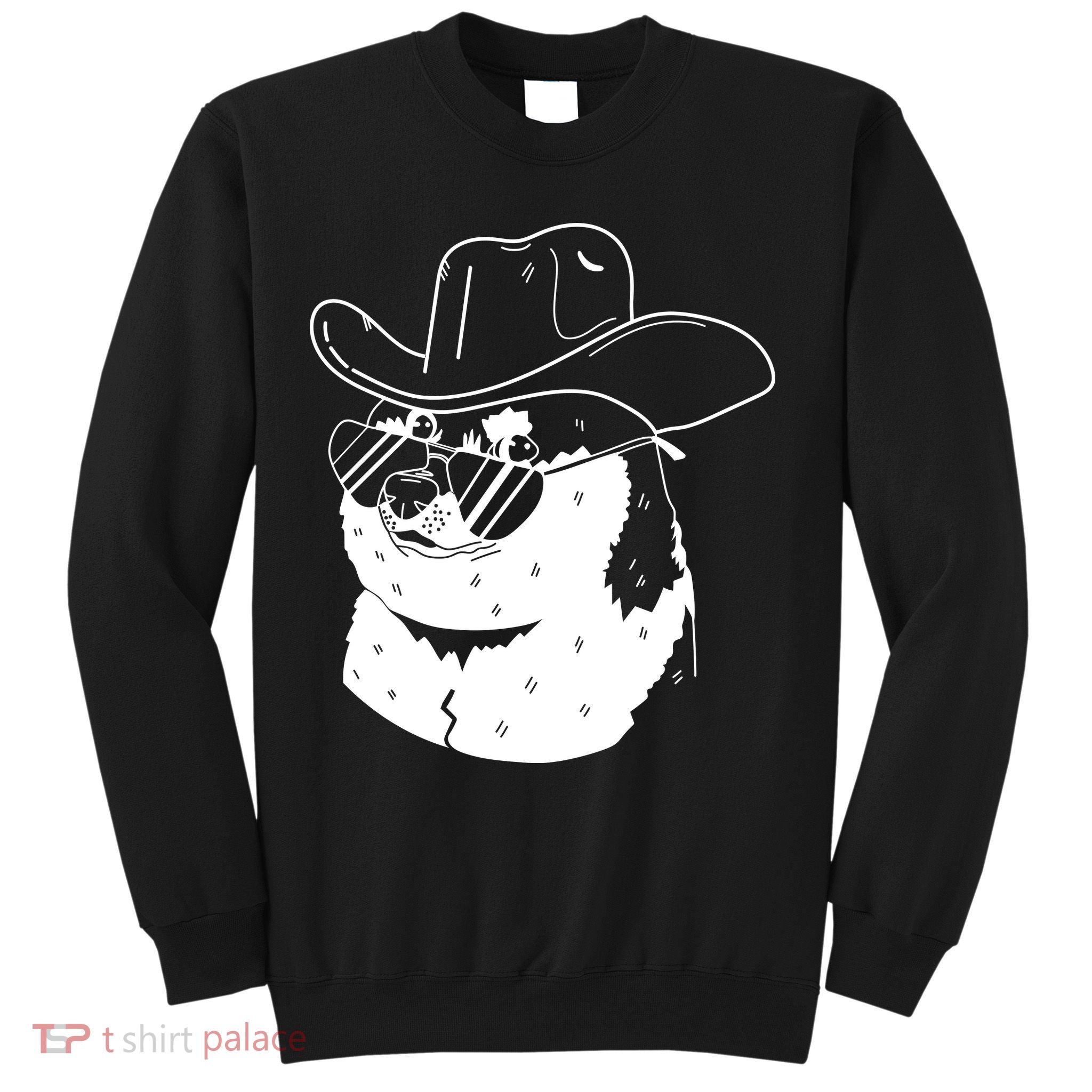 Rodeo Doge Funny Dogecoin Sweatshirt